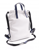 PEPEMOLL Borsa zaino donna PEPEMOLL 241441 BLANCO/NAVY in ecopelle Prezzo Ridotto