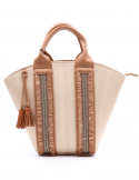 PEPEMOLL Borsa donna PEPEMOLL 241350 NAT in tessuto Novità