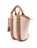 PEPEMOLL Borsa donna PEPEMOLL 241350 NAT in tessuto Novità