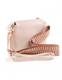 FRAU Borsa donna FRAU 510 CREMA in pelle bottalata Vendita Calda