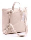 FRAU Borsa-zaino donna FRAU 507 CREMA in pelle bottalata Vendita Economica