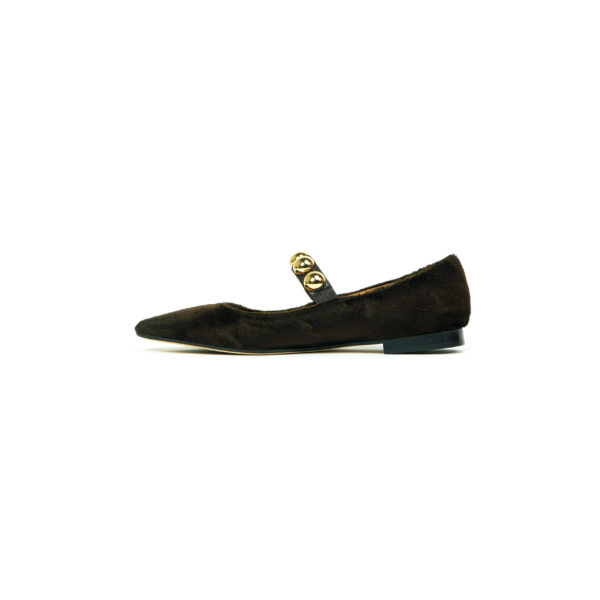Prosperine Ballerina da Donna con Fascia e Borchie Qualità