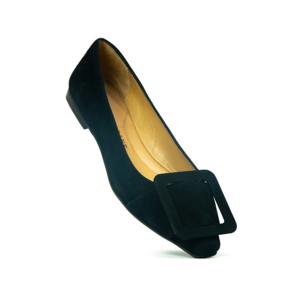 Prosperine Ballerina da Donna in Camoscio con Accessorio Soddisfazione Garantita