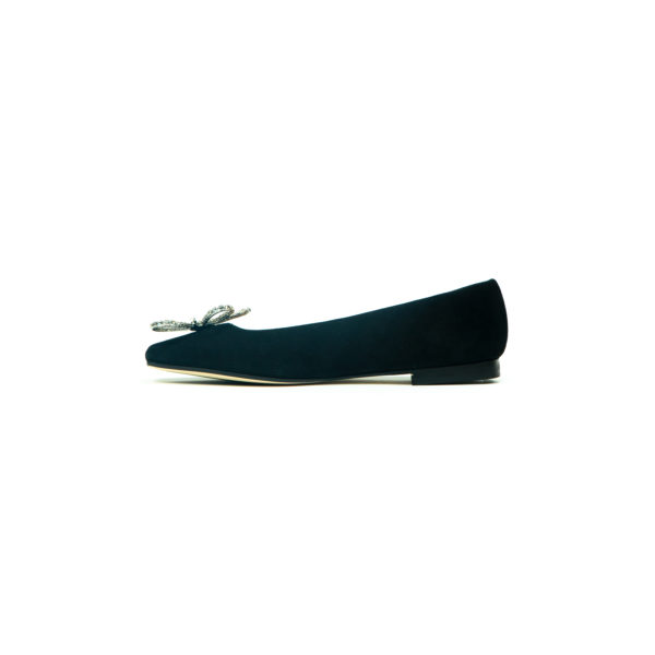 Prosperine Ballerina da Donna in Camoscio con Accessorio Qualità Garantita