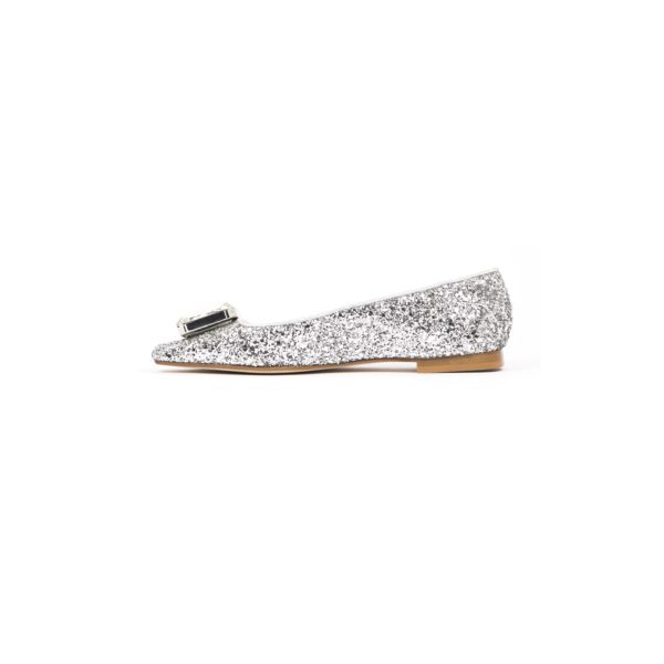Prosperine Ballerina da Donna in Glitter con Pietra Acquista Ora