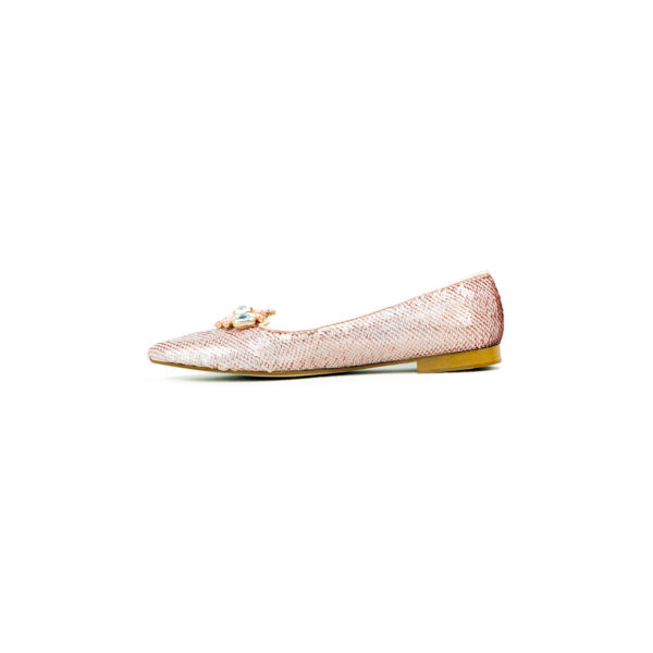 Prosperine Ballerina da Donna in Pailettes Rosa Sottocosto