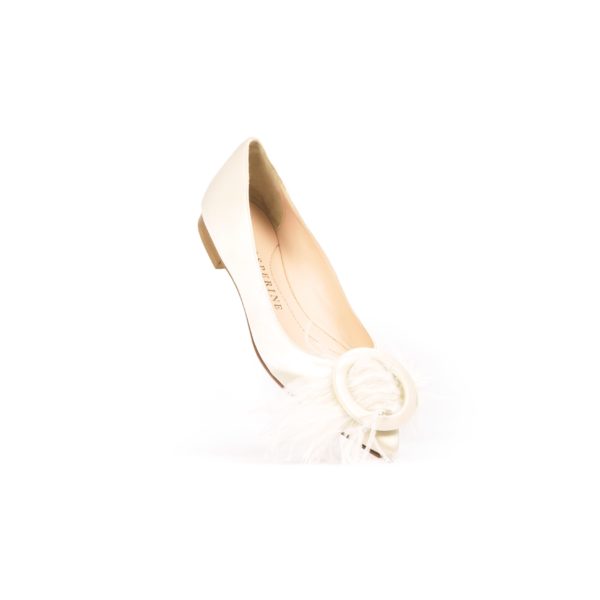 Prosperine Ballerina da Donna in Raso con Piume Offerta