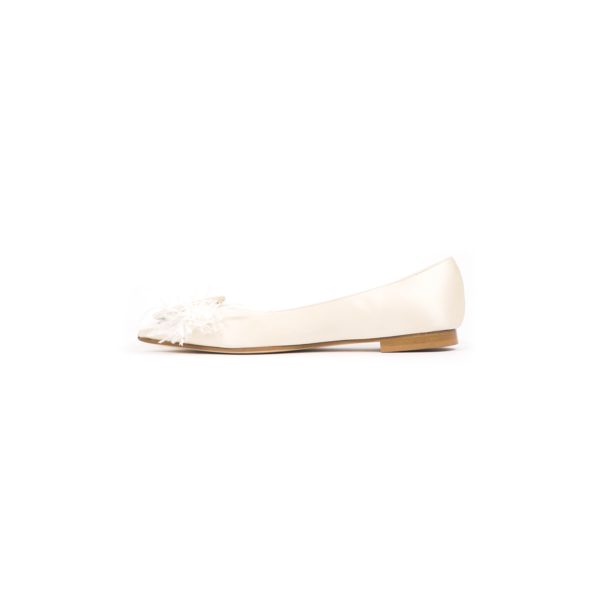 Prosperine Ballerina da Donna in Raso con Piume Offerta