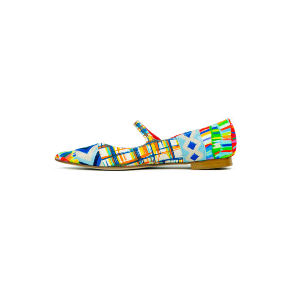 Prosperine Ballerina da Donna in Tessuto Multicolor Offerte