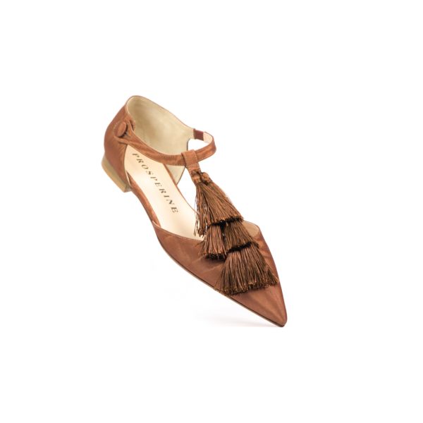 Prosperine Mocassino da Donna “Aperto” con Frange Moda
