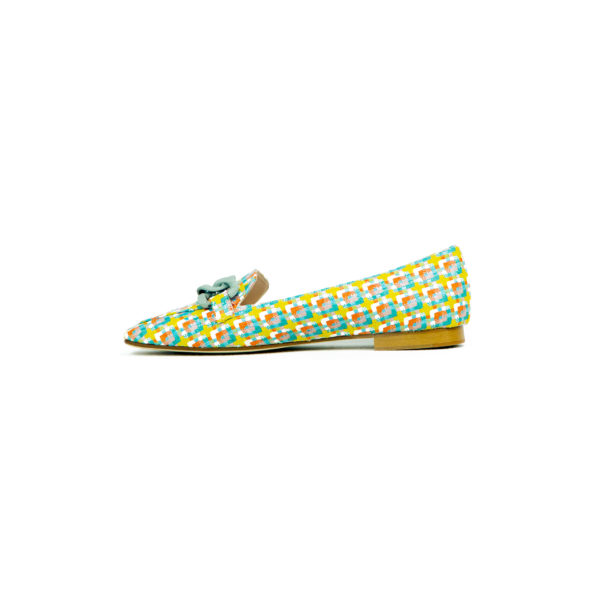 Prosperine Mocassino da Donna in Tessuto Multicolor Promozione
