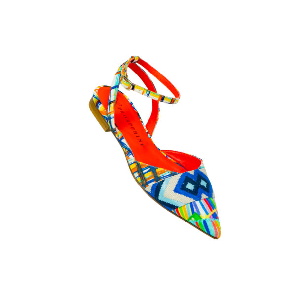Prosperine Sandalo da Donna in Tessuto Multicolor Vendite Flash