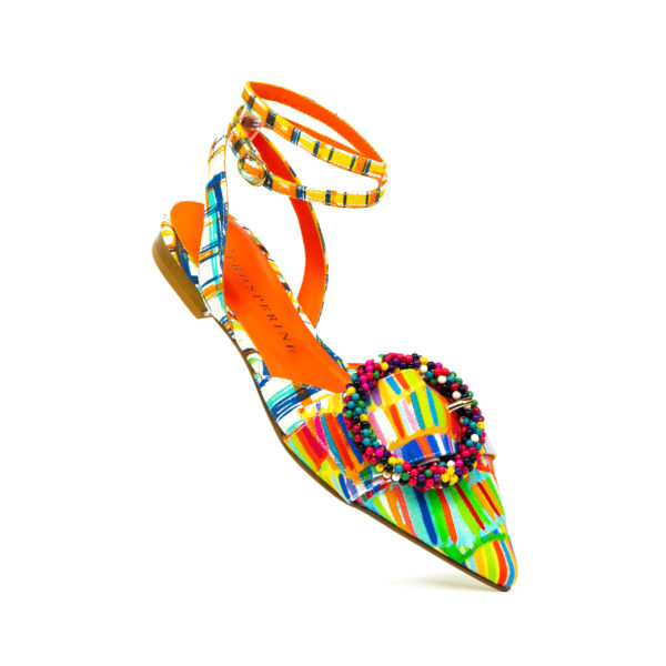 Prosperine Sandalo da Donna in Tessuto Multicolor Negozio