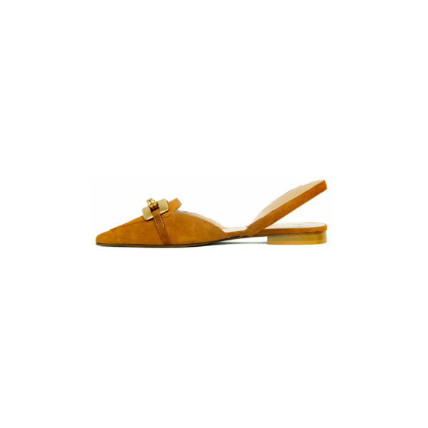 Prosperine SlingBack da Donna in Camoscio 2025