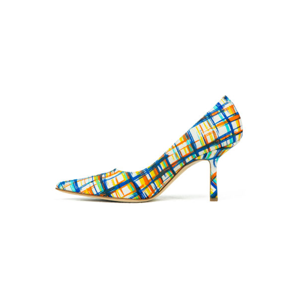 Prosperine Decolletè da Donna in Tessuto Multicolor Qualità