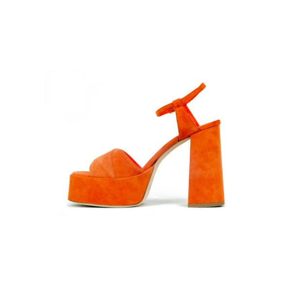 Prosperine Sandalo da Donna con Plateau in Camoscio Offerta