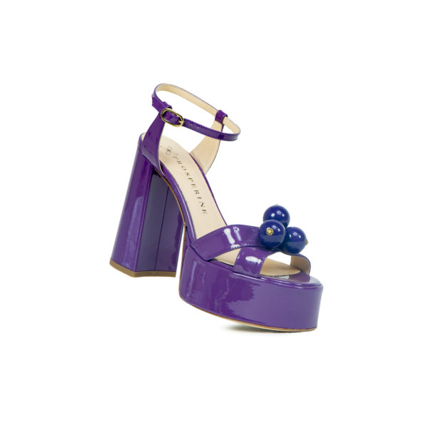 Prosperine Sandalo da Donna con Plateau Tacco 100 mm Economico