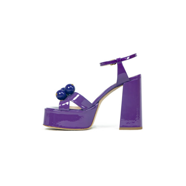 Prosperine Sandalo da Donna con Plateau Tacco 100 mm Economico