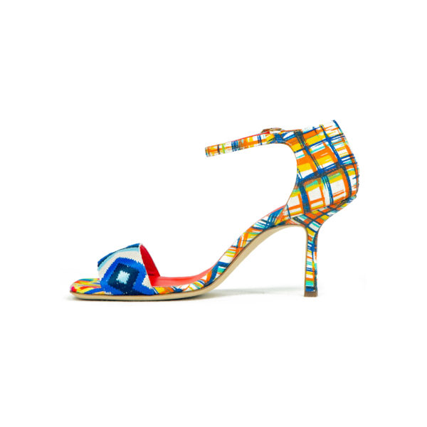 Prosperine Scarpa da Donna con Tacco 80 mm Multicolor Nuovo