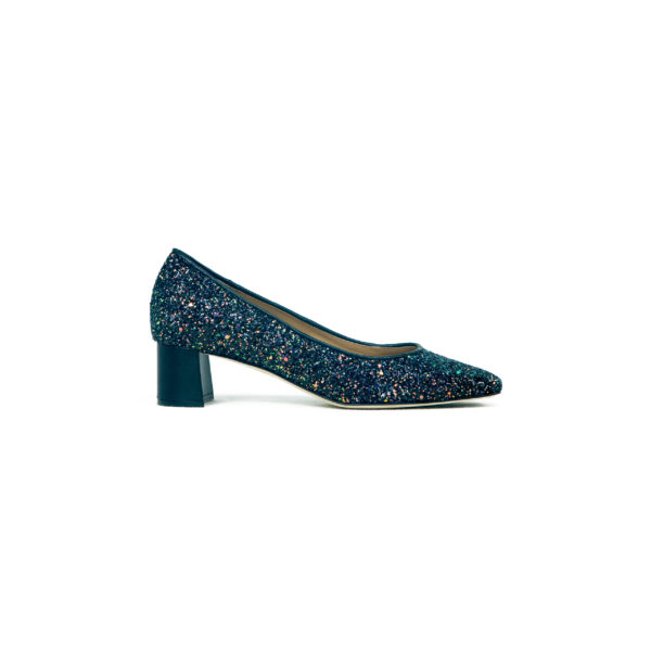 Prosperine Scarpa da Donna con Tacco in Glitter Spedizione Gratuita