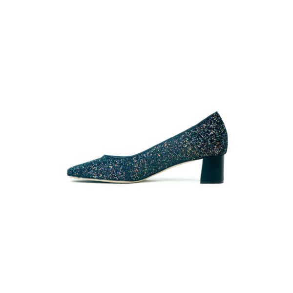 Prosperine Scarpa da Donna con Tacco in Glitter Spedizione Gratuita
