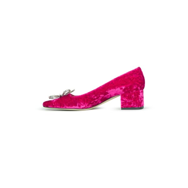 Prosperine Scarpa da Donna in Velluto con Fiore Acquista Ora