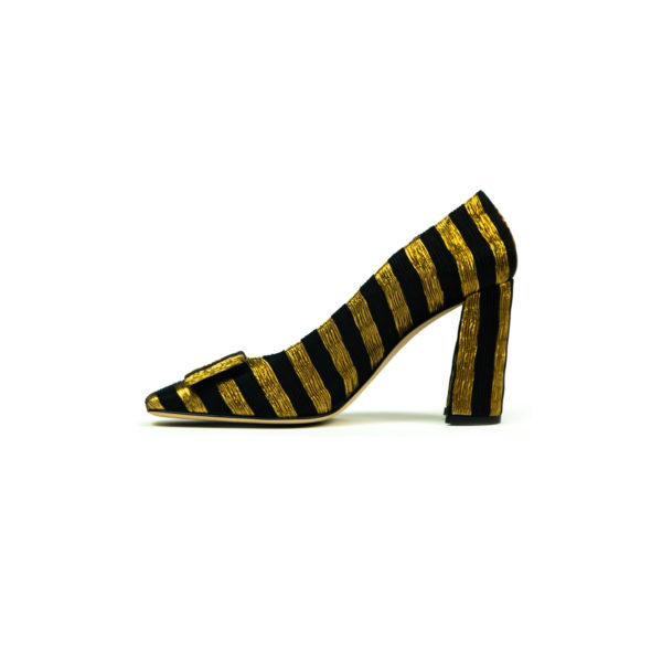 Prosperine Scarpa donna in tessuto a righe Consegna Veloce