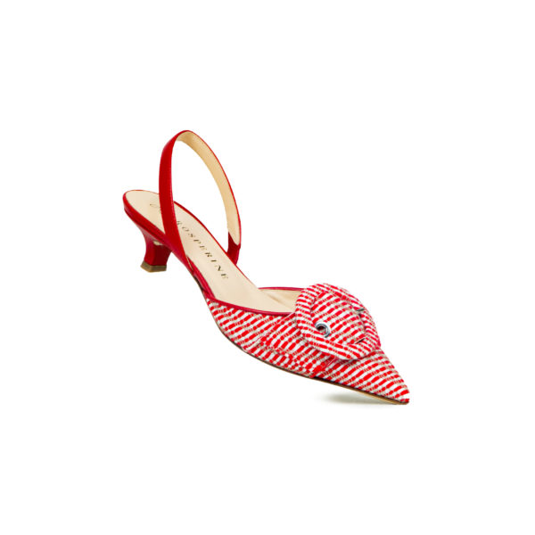 Prosperine SlingBack da Donna in Rafia Promozione Limitata