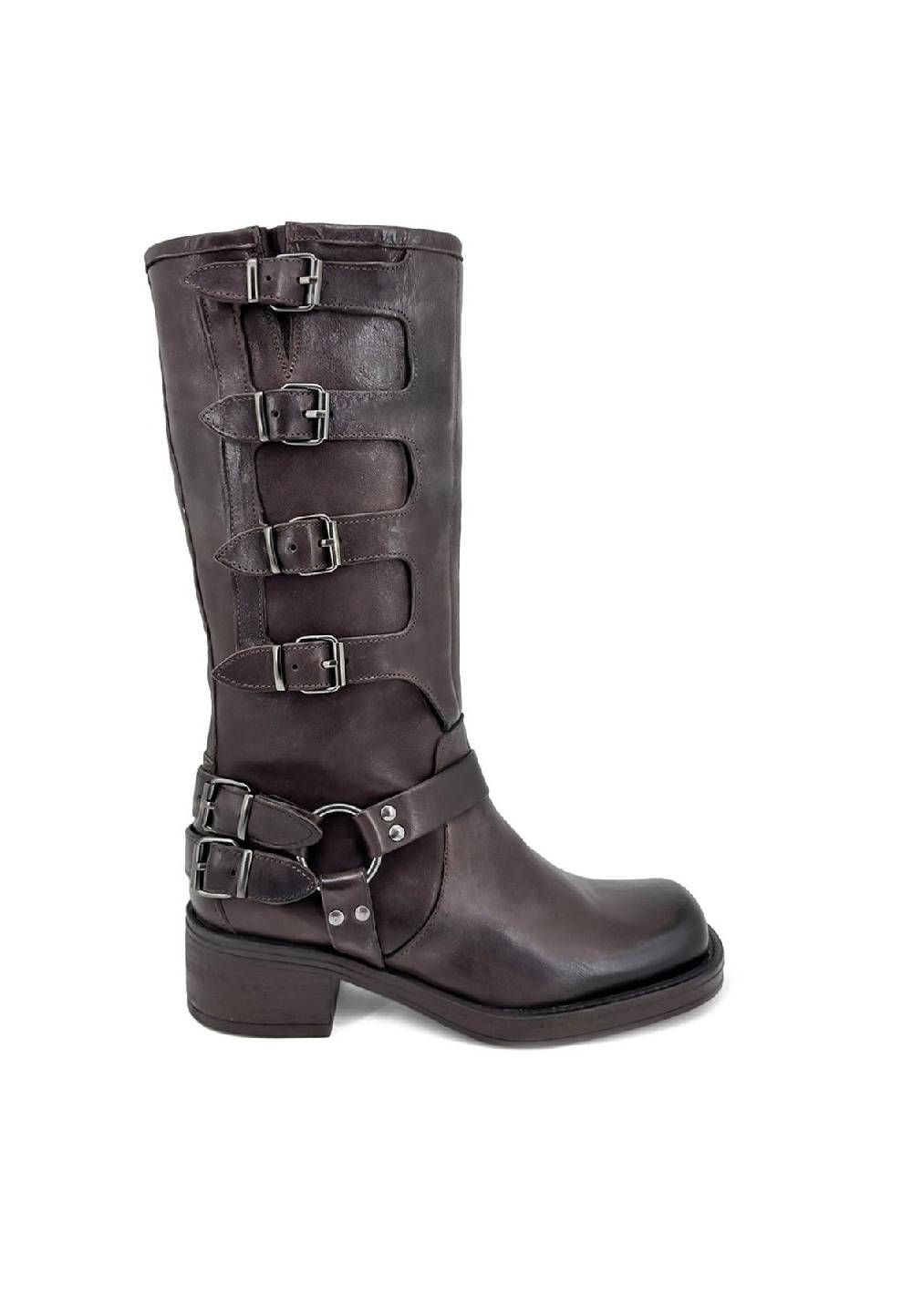 Queen Helena Stivali biker F4 In Saldo