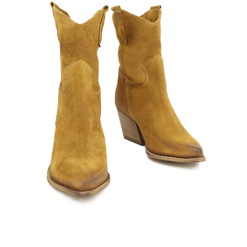 Queen Helena Stivaletti texani - MARA 120 - vera pelle Moda