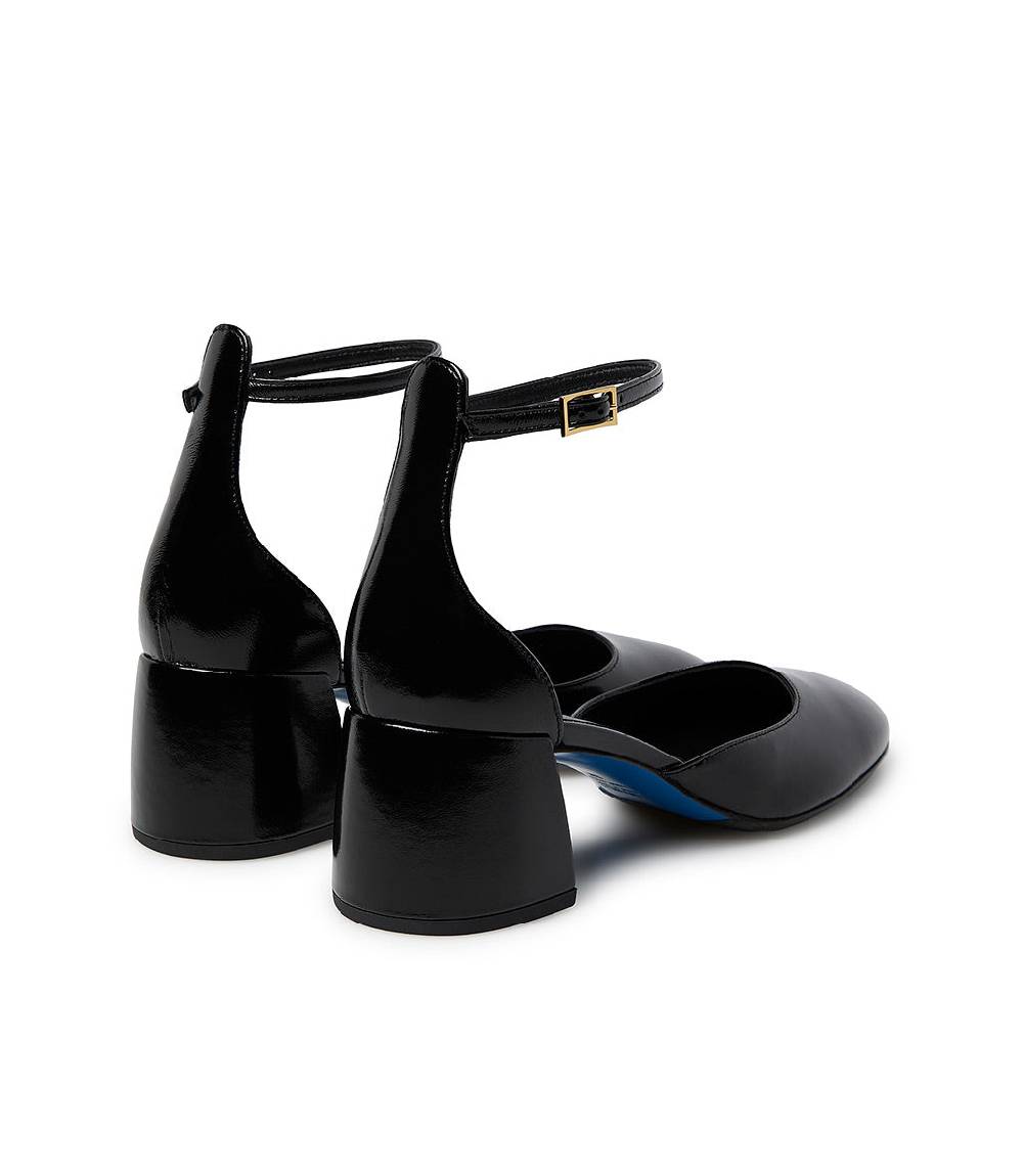 Loriblu Décolleté Mary Jane in pelle lucida nera con cinturino Soddisfazione Garantita