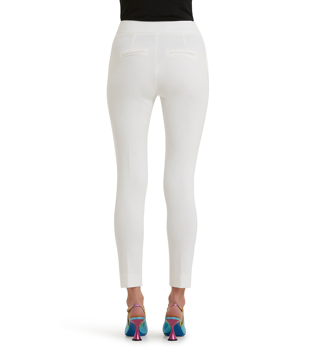 Loriblu Pantaloni slim-fit burro in misto cotone stretch Ultimi tre giorni