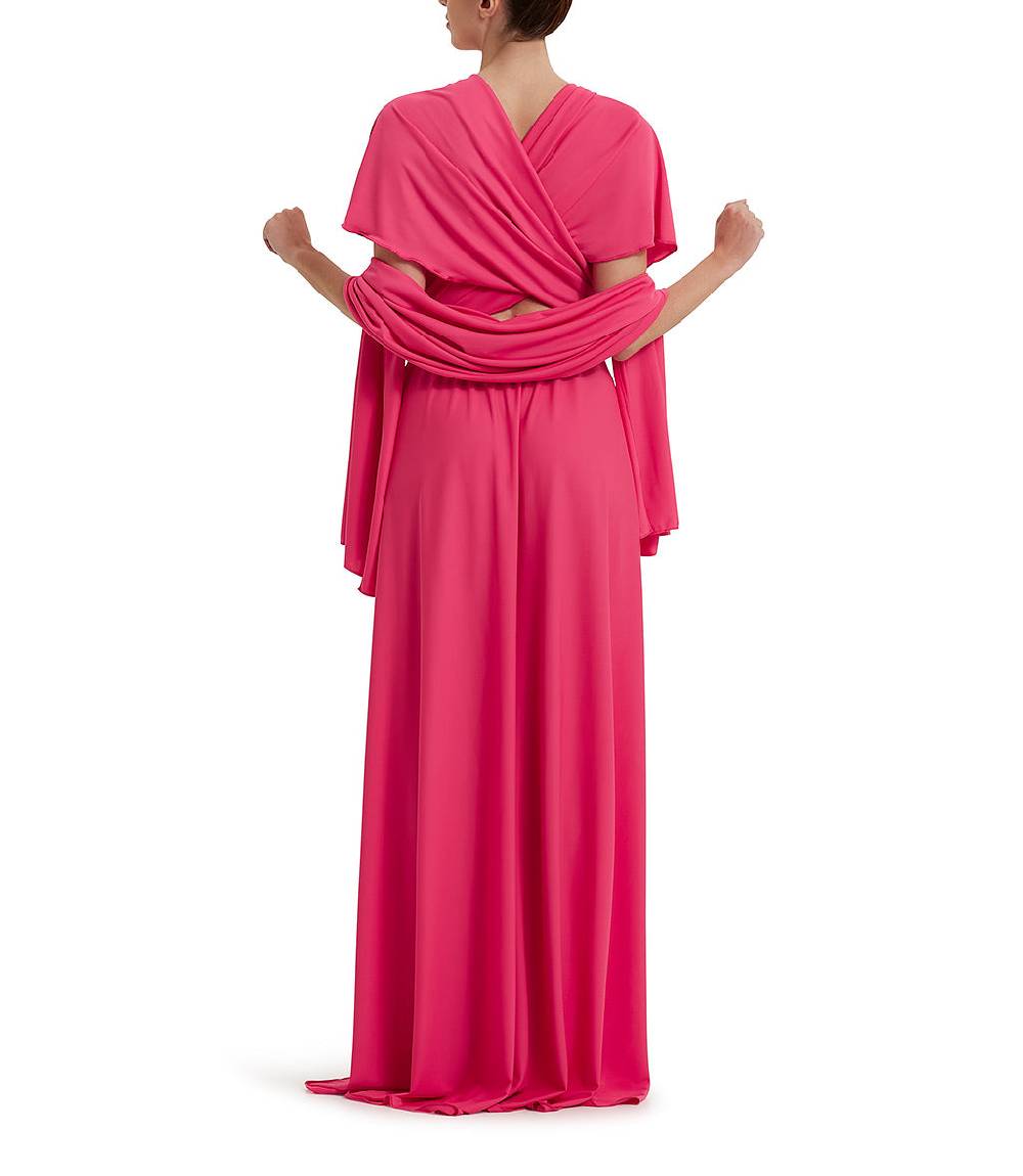 Loriblu Abito lungo fuxia Online