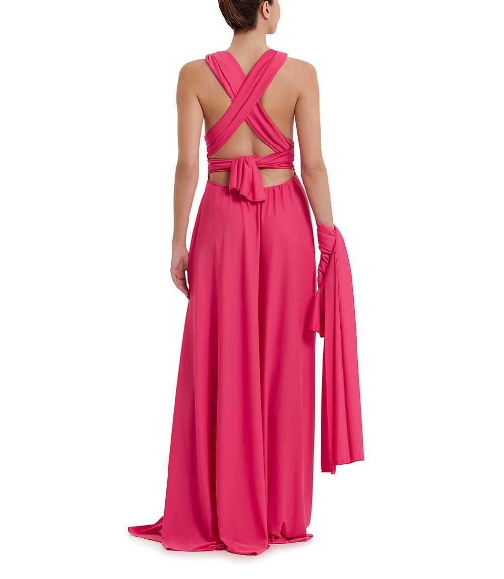 Loriblu Abito lungo fuxia Online