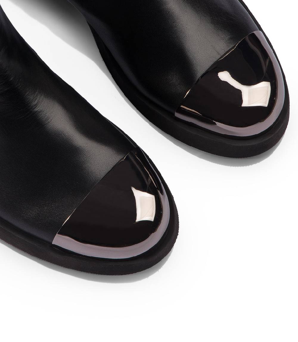 Loriblu Stivali in nappa nera Outlet