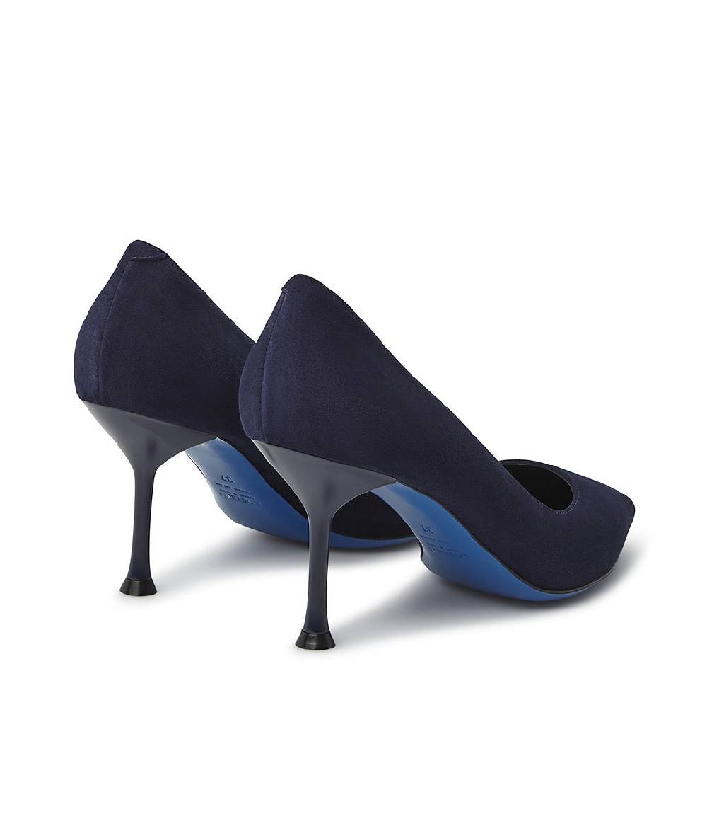 Loriblu Decollete in pelle scamosciata blu Hotsell