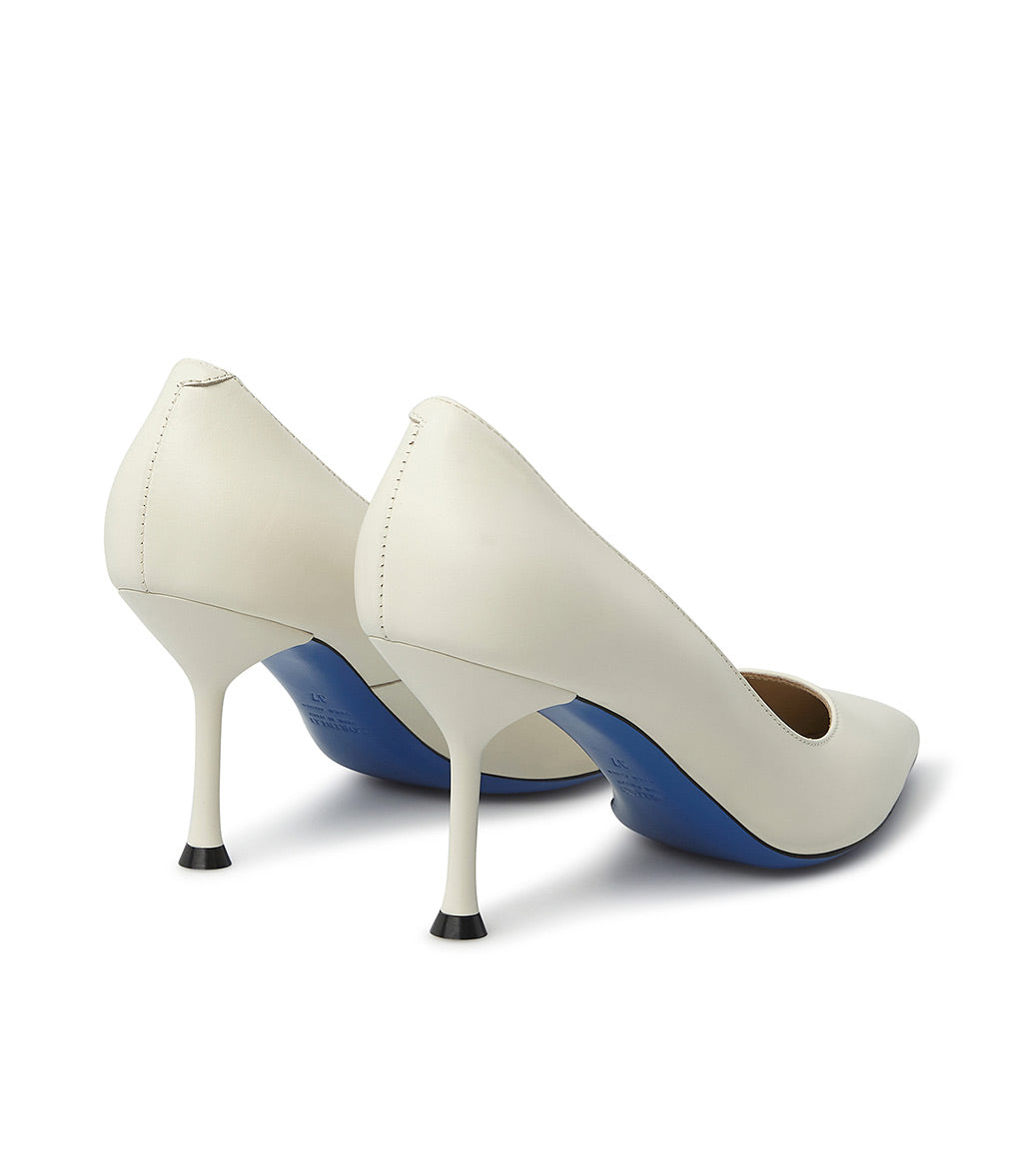 Loriblu Decollete in pelle bianca Vendita Economica