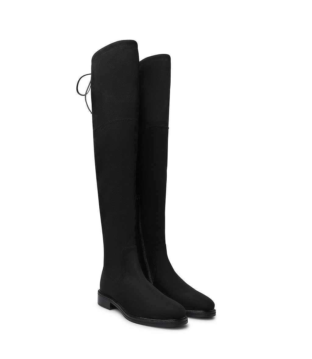 Loriblu Cuissardes in camoscio stretch nero 2025
