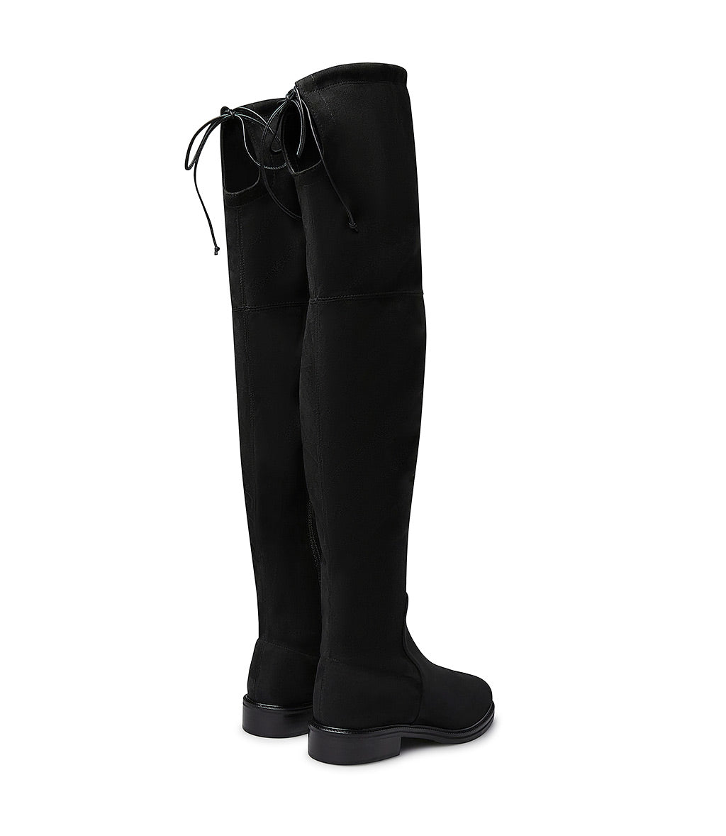 Loriblu Cuissardes in camoscio stretch nero 2025