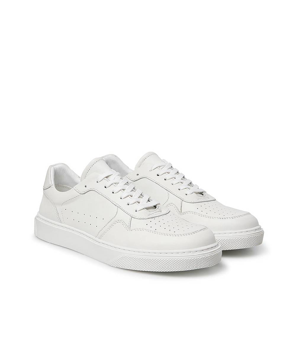Loriblu Sneaker in pelle e camoscio bianco Fino Al -60%