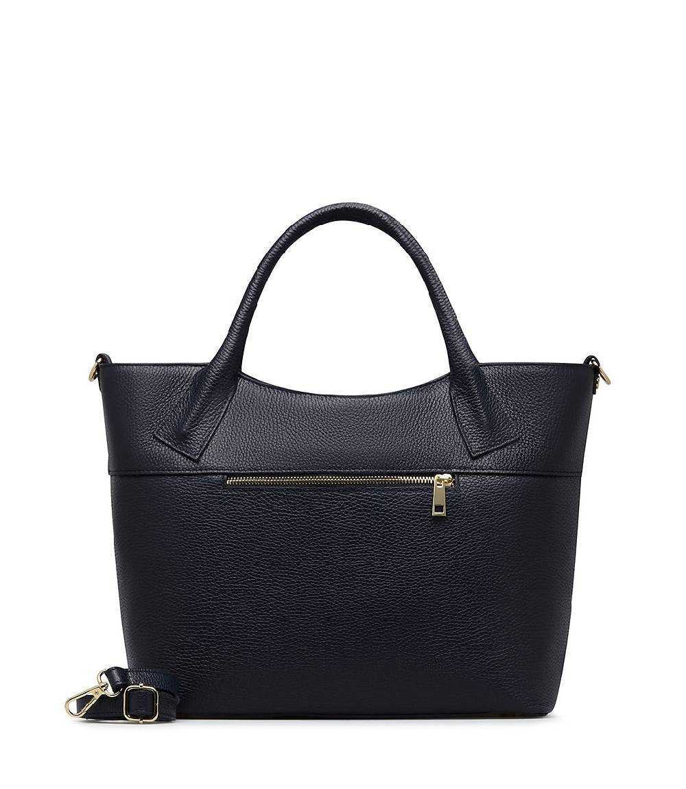 Loriblu Borsa tote blu notte in pelle stampata Novità