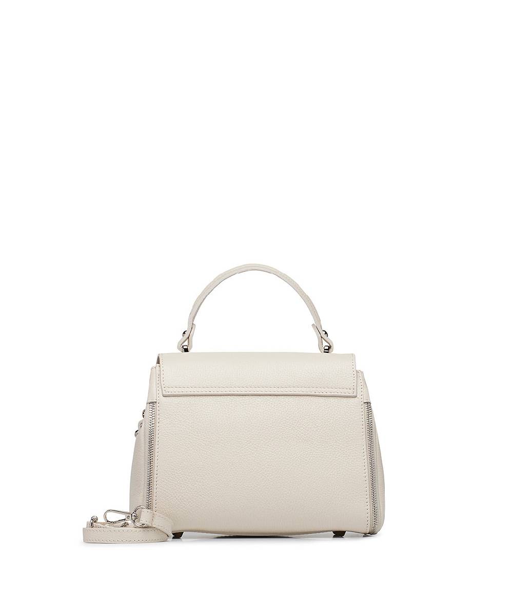 Loriblu Borsa a mano beige in pelle martellata Offerta