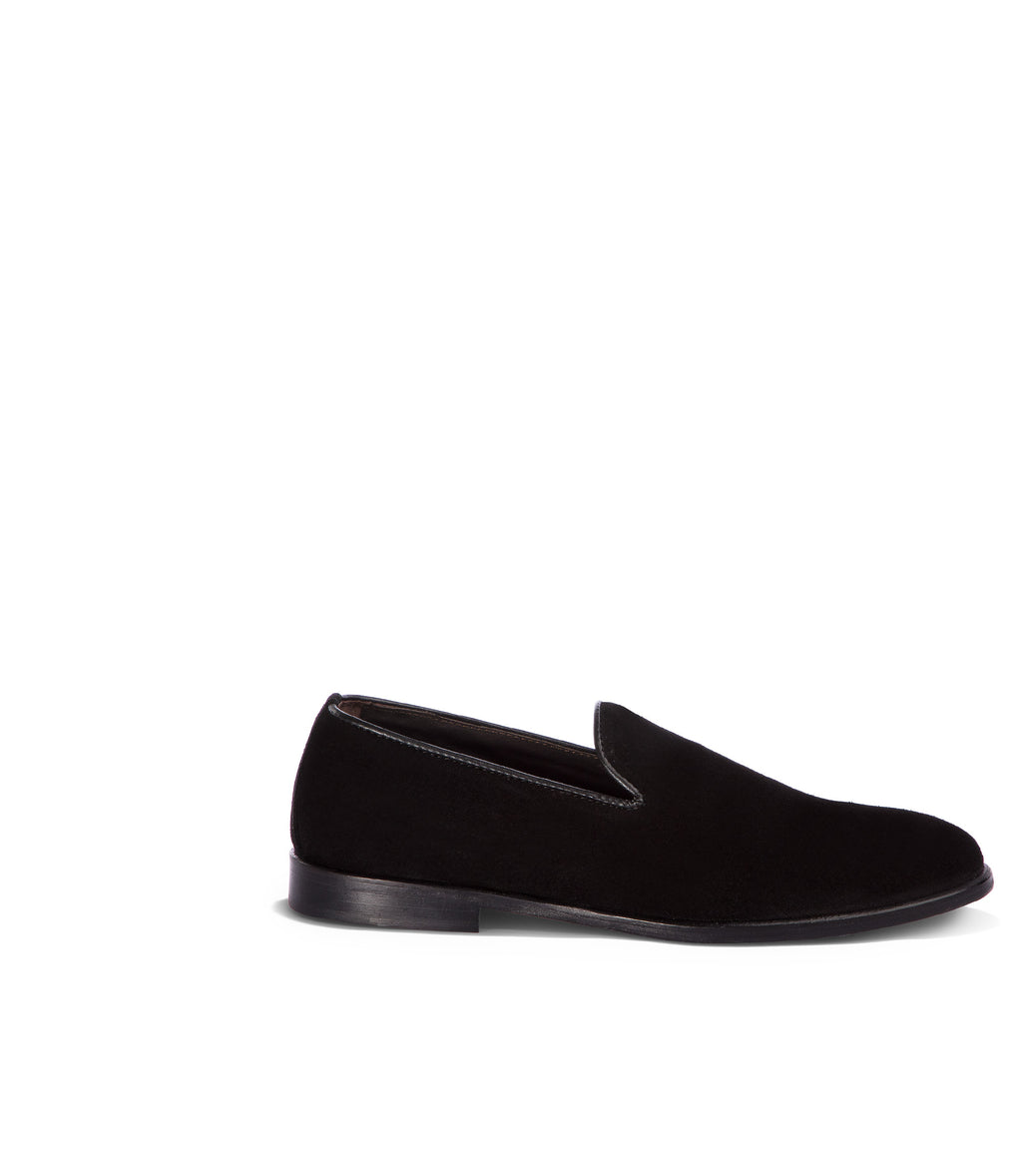 Loriblu Mocassini in camoscio nero 2025