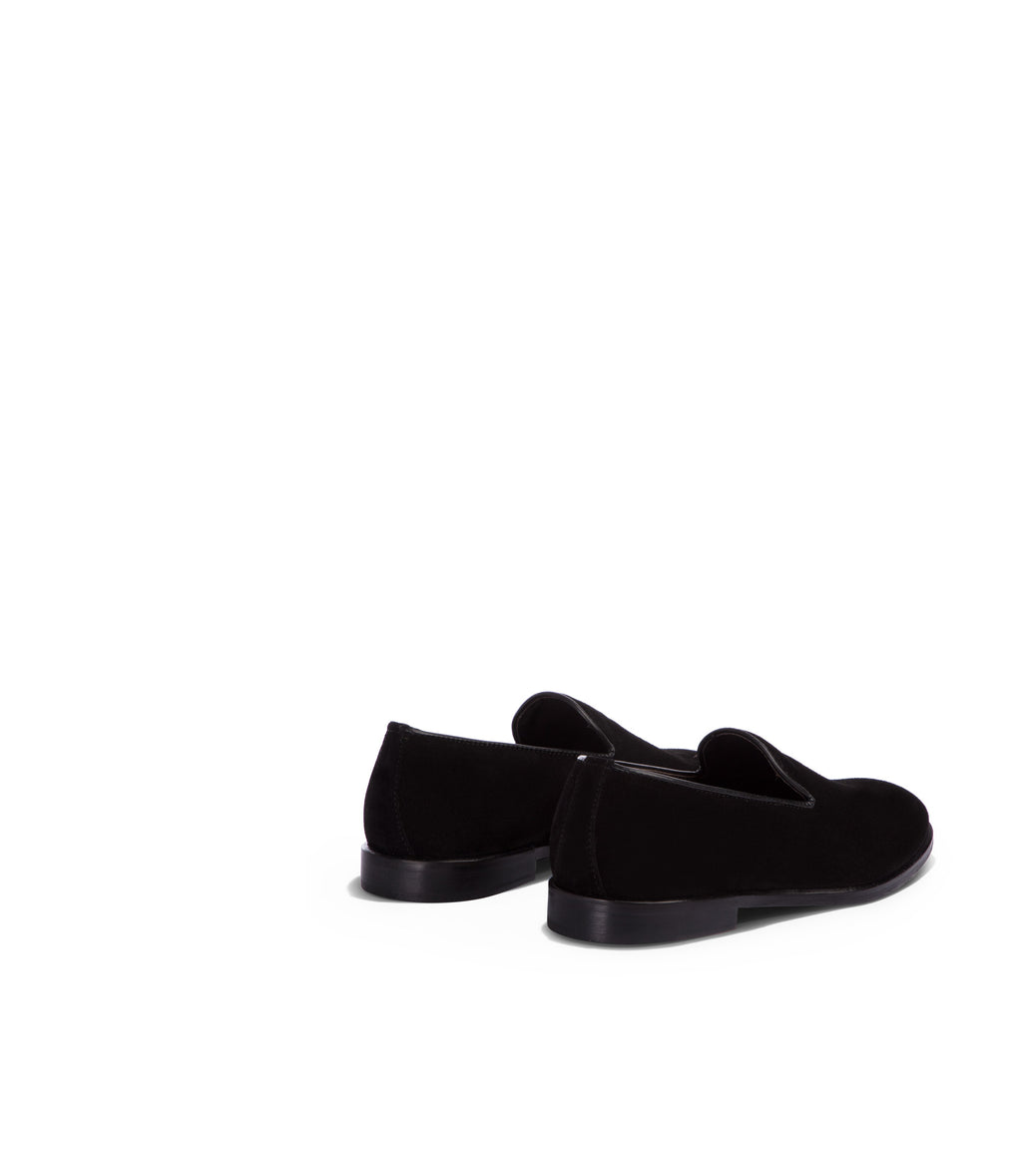 Loriblu Mocassini in camoscio nero 2025