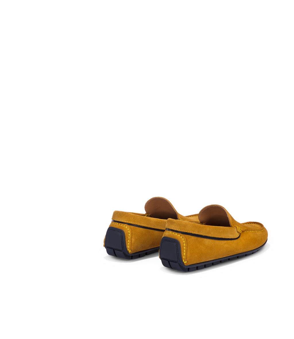 Loriblu Mocassini in camoscio marrone chiaro Italy
