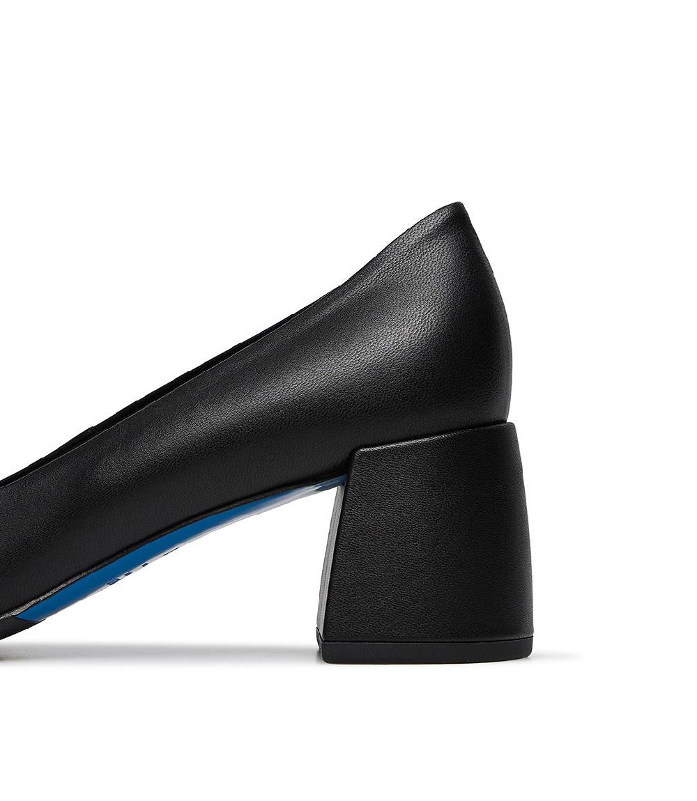 Loriblu Décolleté nappa nero e vernice Grande vendita