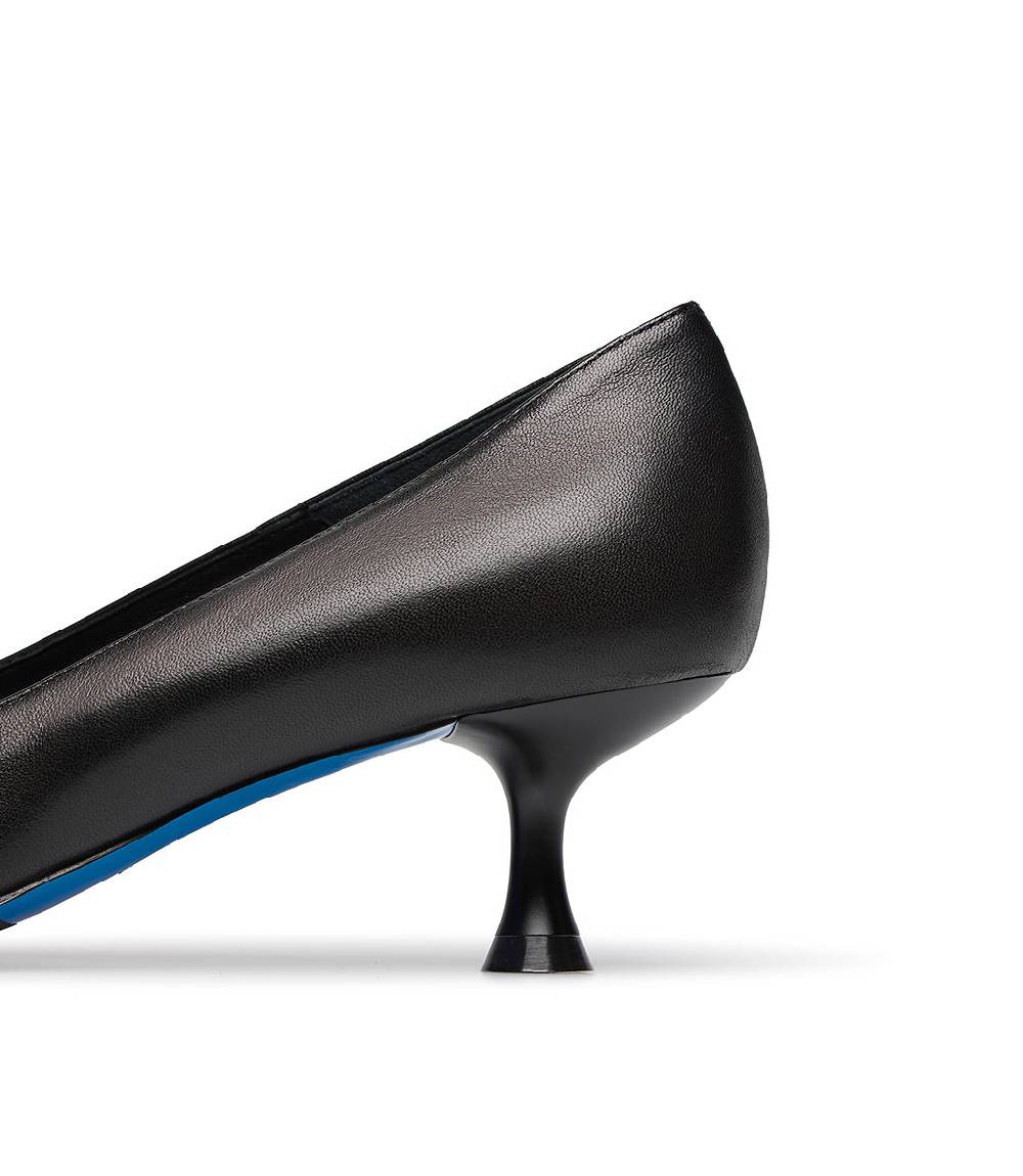 Loriblu Décolleté nappa nero con cristalli Affare Del Giorno