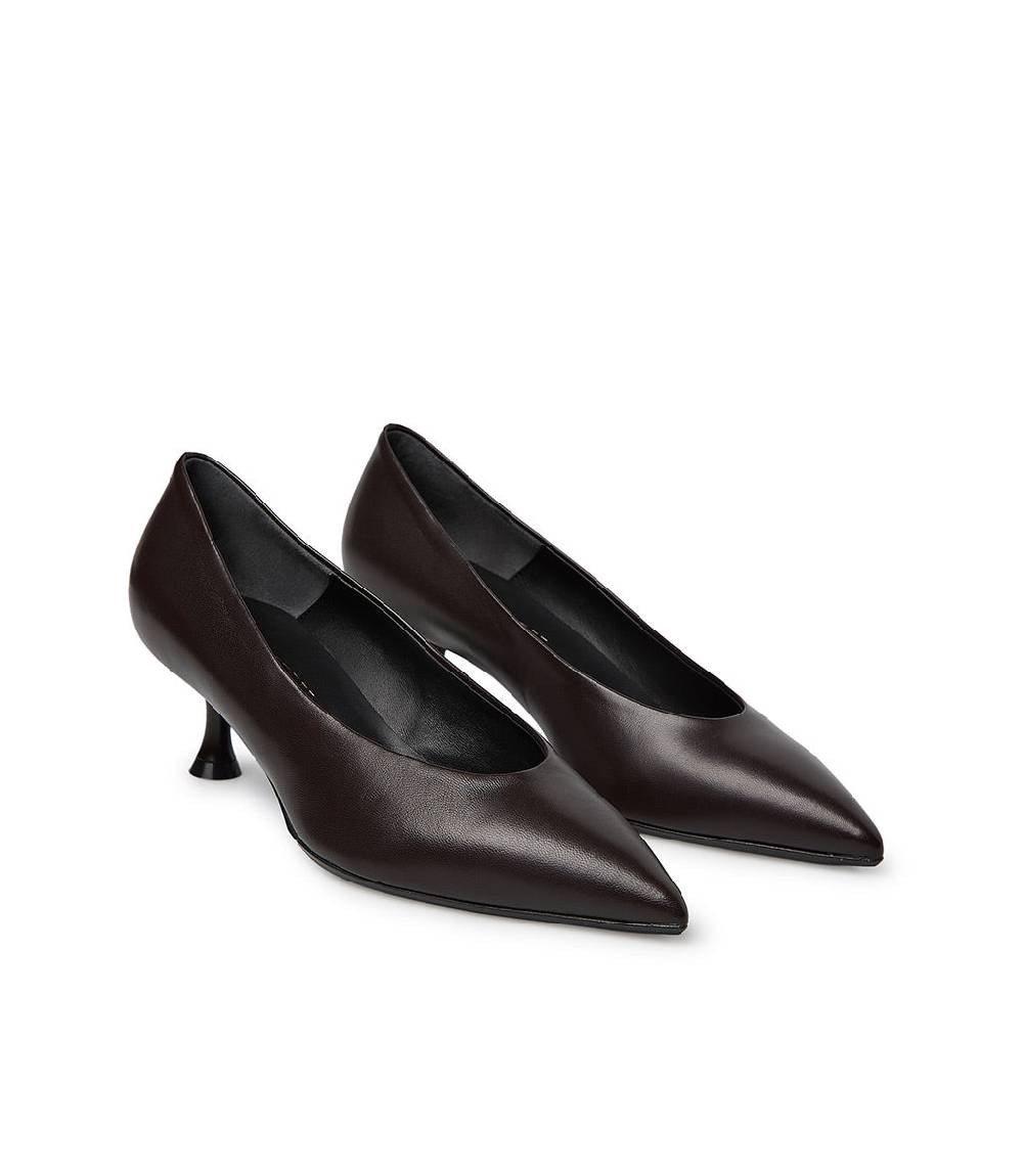 Loriblu Décolleté nappa marrone TdM Prezzo Ridotto