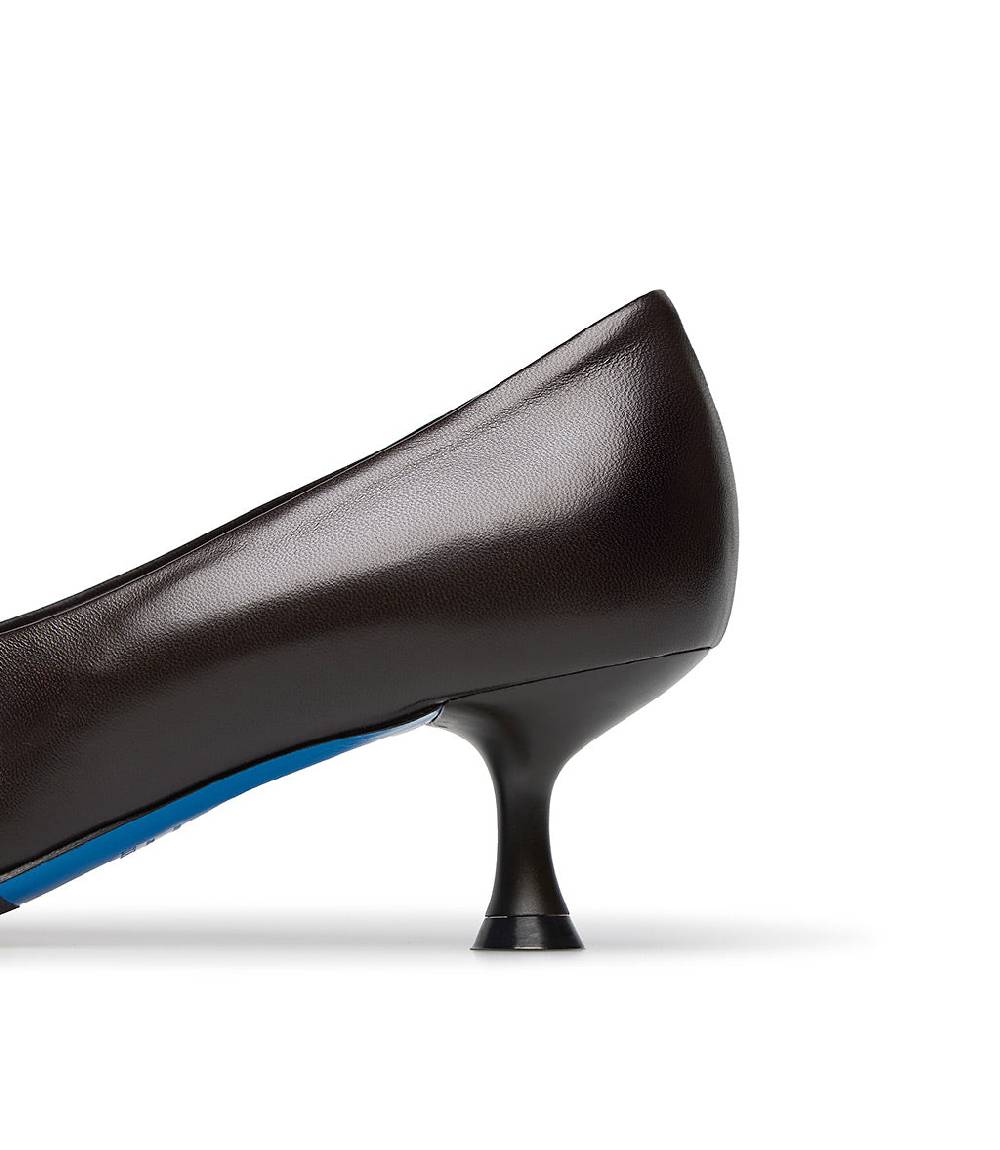 Loriblu Décolleté nappa marrone TdM Prezzo Ridotto