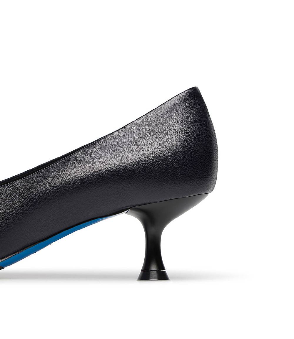 Loriblu Décolleté nappa blu scuro Sottocosto